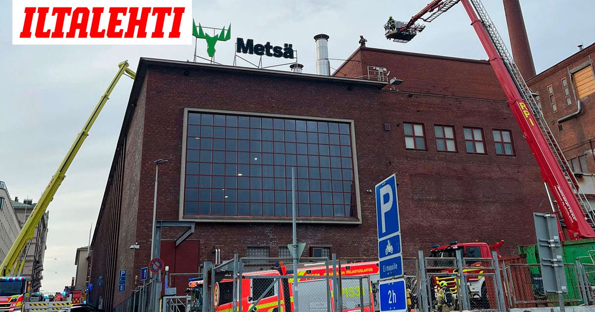 22 pelastusyksikköä hälytettiin paloon Tampereen keskustassa – palo saatiin sammutettua Takon entisellä tehdaskiinteistöllä – kuvituskuva