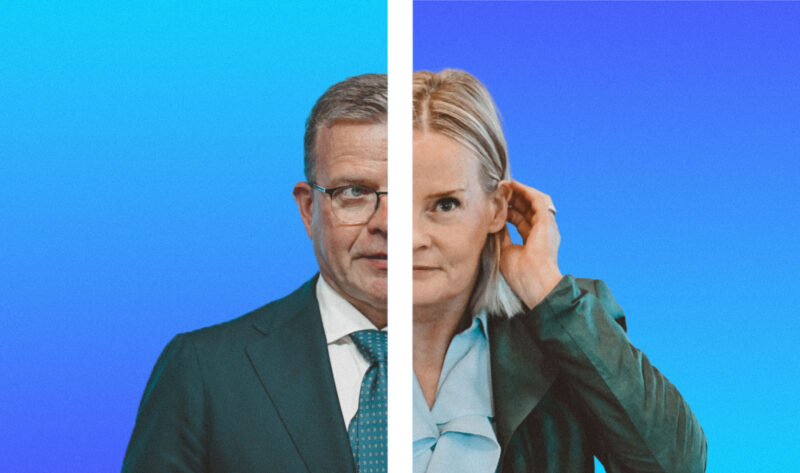 Analyysi: Jos kokoomuksen suunta ei käänny, pääministerikauden käyvät Lindtman ja Purr