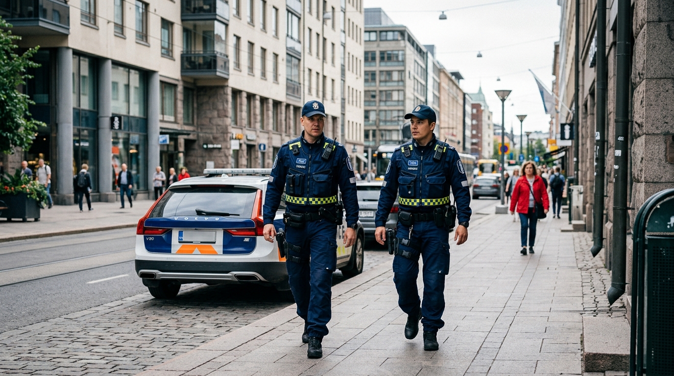 Hallituksen tavoite 8 000 poliisista ei toteudu aikataulussa – raja ylittyy ensi vuoden loppuun mennessä – kuvituskuva