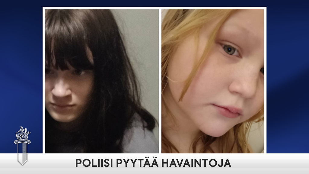 Kaksi 11-vuotiasta tyttöä kateissa Helsingissä – havainnot hätänumeroon