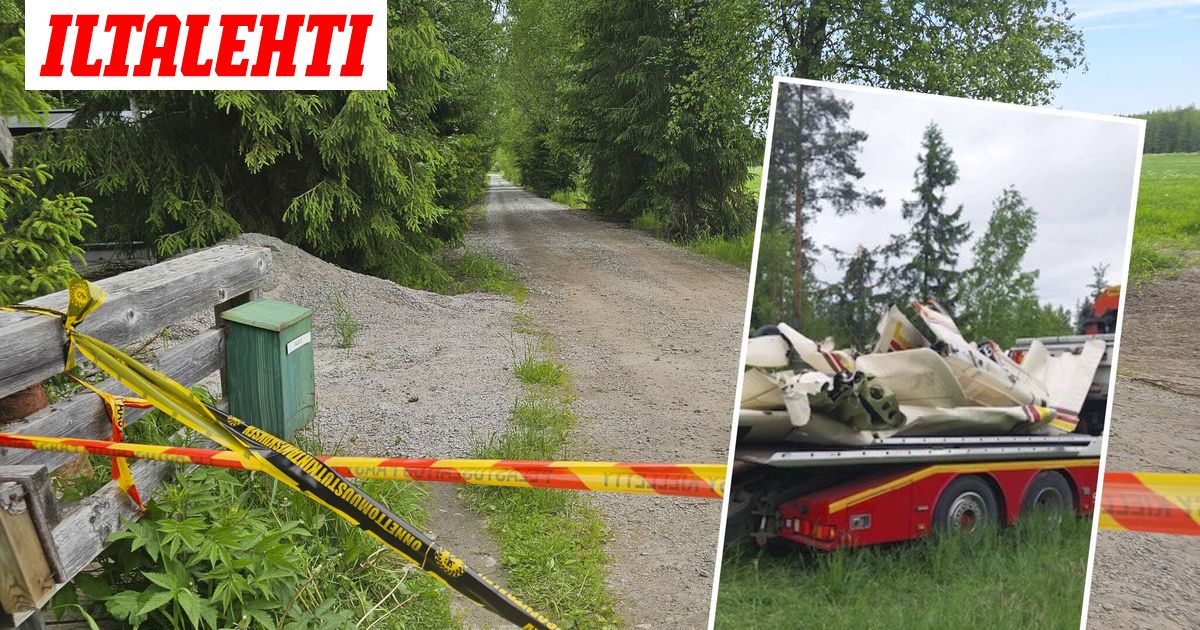 Kannonkosken lentoturman paikkatutkinta valmis – koneen hylky siirretty jatkotutkimuksiin – kuvituskuva