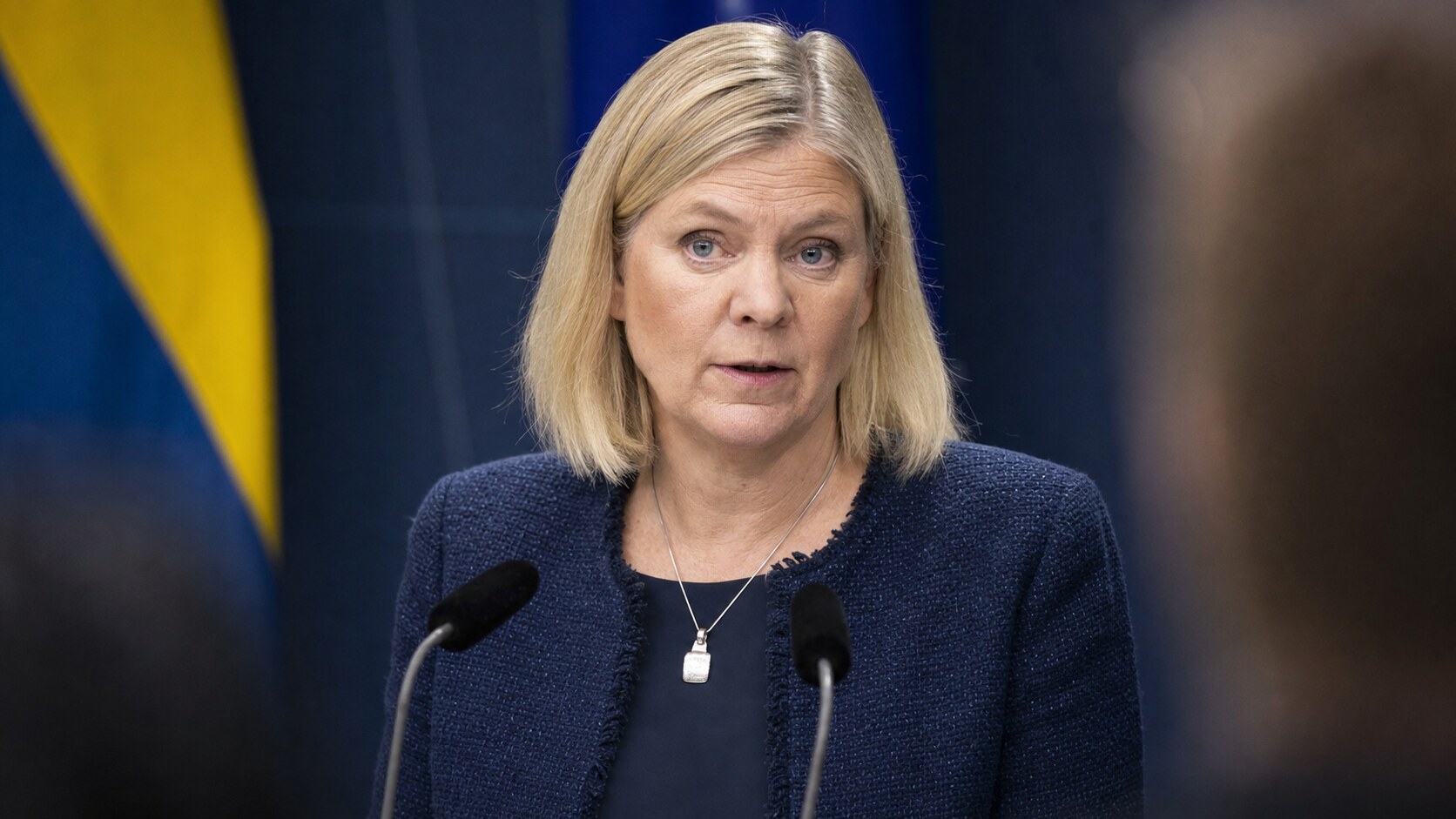 Magdalena Andersson korosti SDP:lle rikollisuuden vakavaa merkitystä