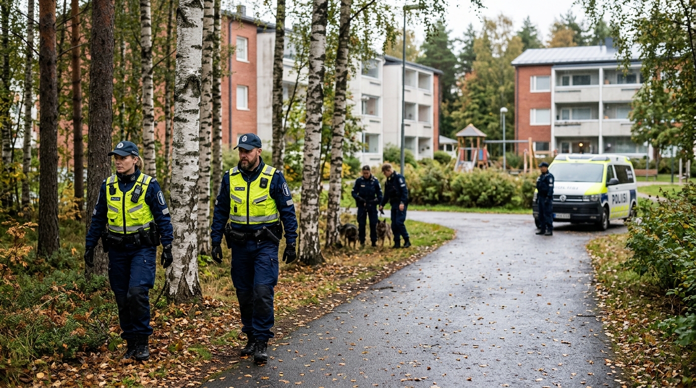Poliisi etsii Vaasassa kadonnutta 10-vuotiasta Lukaa – kuvituskuva