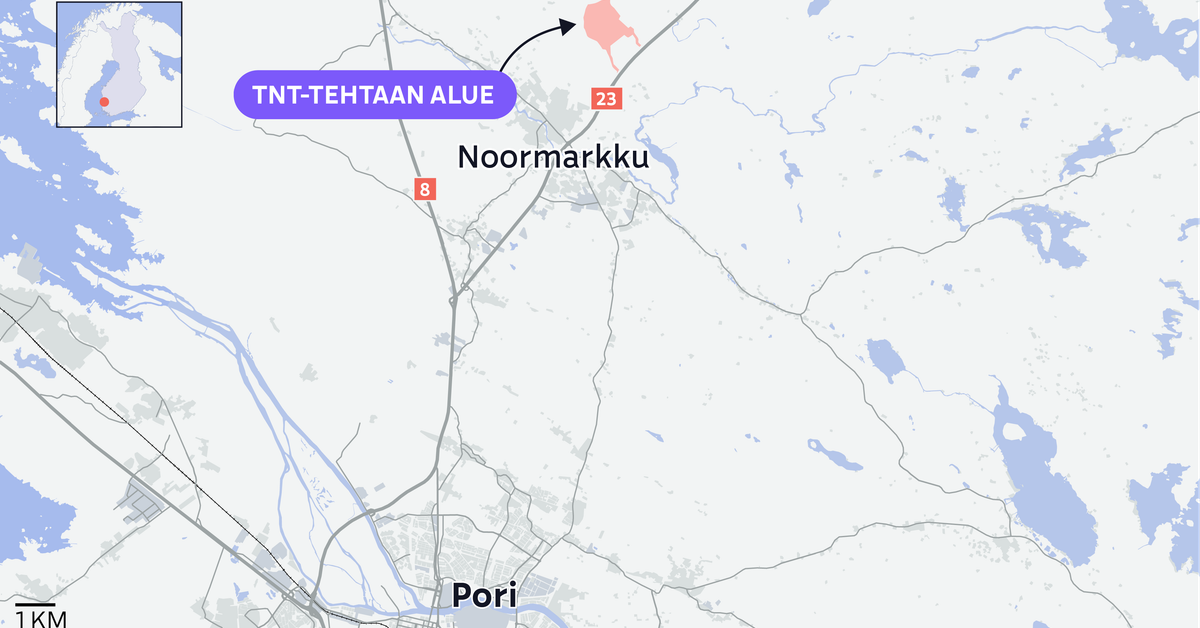 Poliisi pidätti kolme mielenosoittajaa TNT-tehtaan työmaalla Noormarkussa