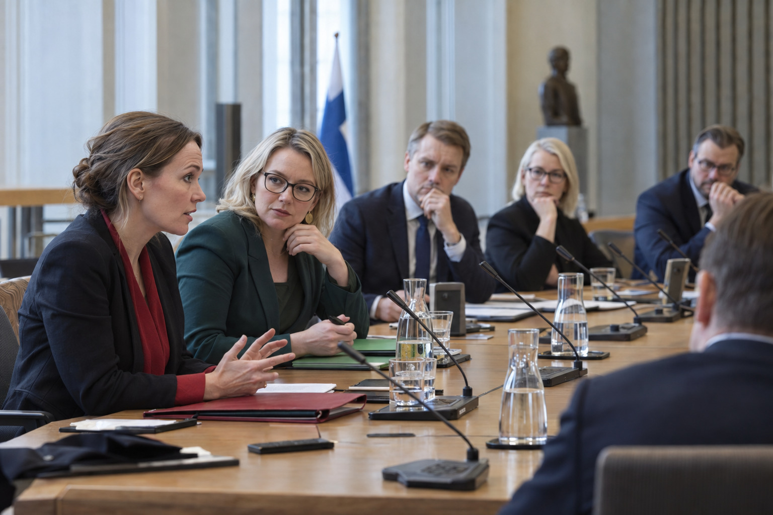 Puolustusveroa kannattavat vain SDP ja vihreät – kuvituskuva