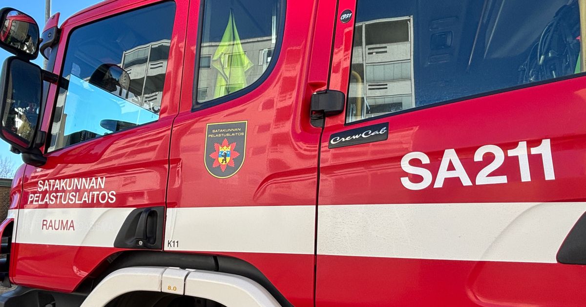 Rauman Metsä Fibren sahalla tulipalo maanantaiaamuna