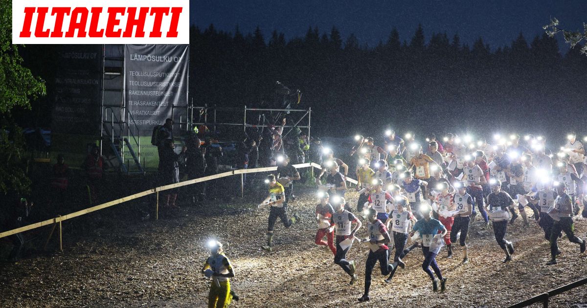Sähkökatkos ja kaatosade koettelivat Kotka-Jukolaa – helsinkiläisjoukkue nousi toiseksi – kuvituskuva