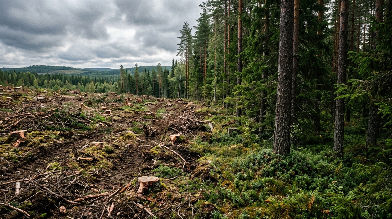 Suomalaisten metsiä avohakataan, ja sille tarjotaan harvoin vaihtoehtoja