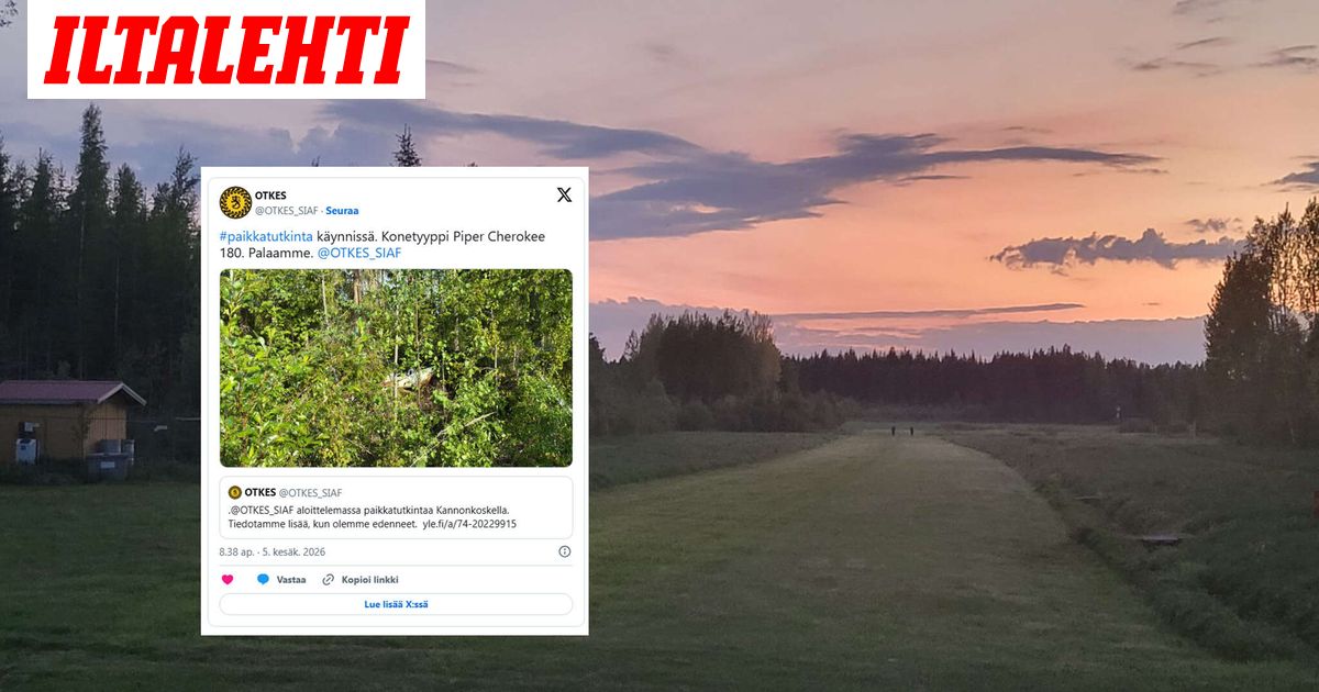 Tällainen on Kannonkosken turmakone – kuva turmapaikalta julkaistiin – kuvituskuva