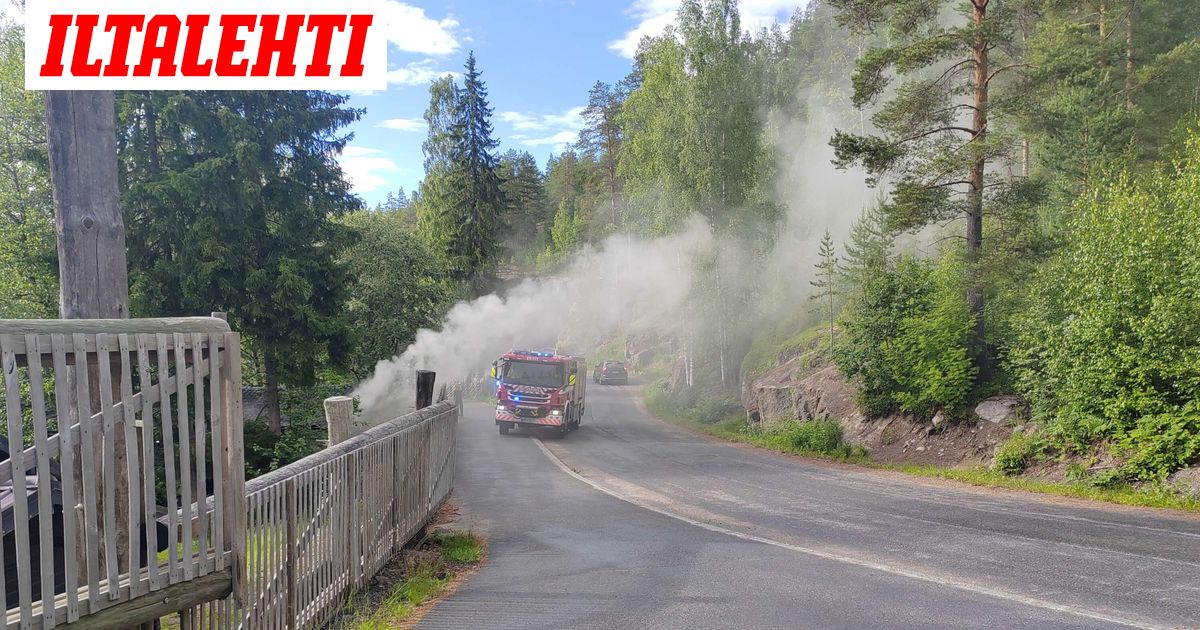 Tulipalo syttyi Järvisydämen savusaunassa Rantasalmella – kuvituskuva