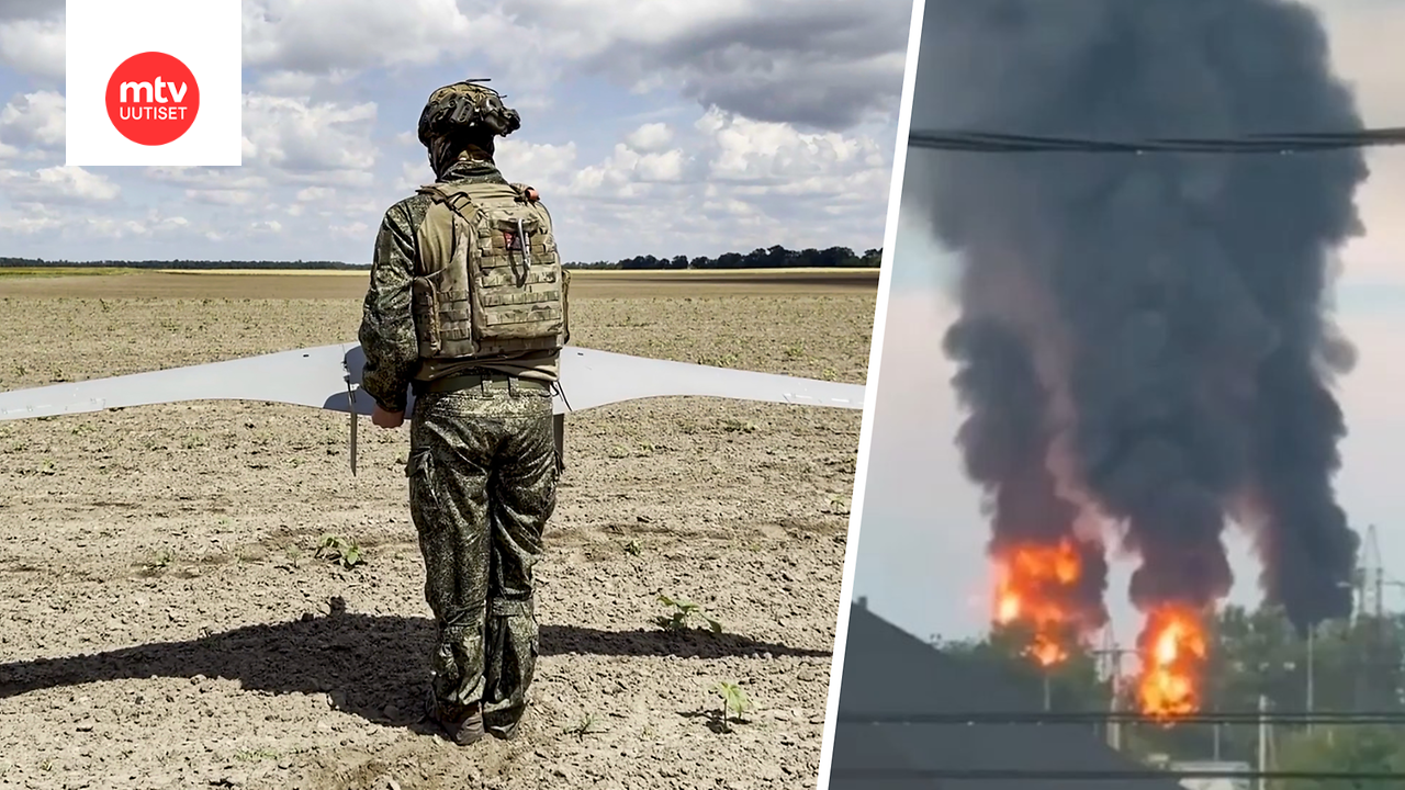 Ukrainan laaja droonihyökkäys ulottui Moskovaan ja Tulan alueelle – kuvituskuva