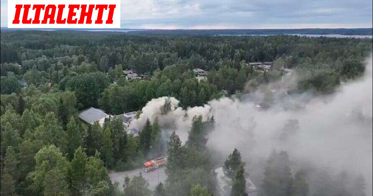 Valtava tulipalo Tampereella – Poliisi epäilee kahta nuorta