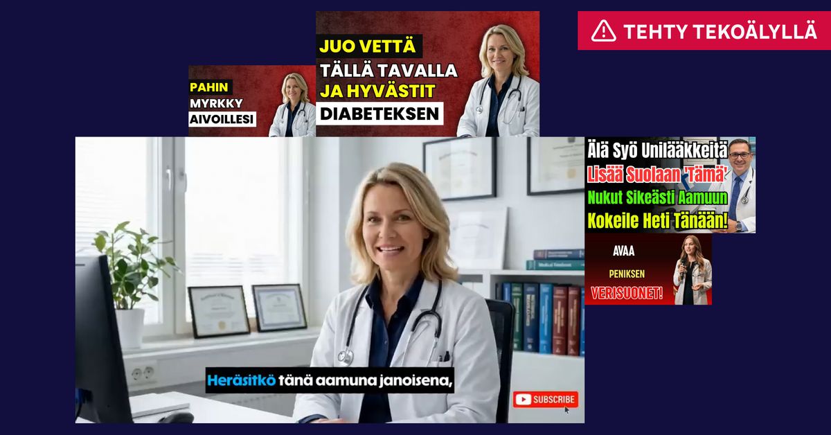 Youtube-videot levittävät virheellisiä terveysohjeita miljoonille katsoille – kuinka tunnistaa epäluotettavat lähteet